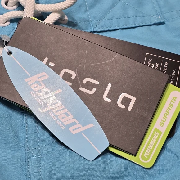 🤩Host Pick❤️NWT Tesla Rashguard Swim Shorts Women's Size Small - Picture 6 of 11